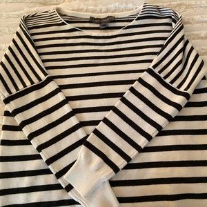 French Connection blue stripe sweater